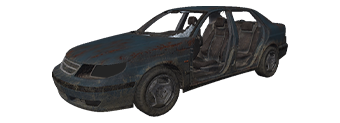 Saab Car trunk